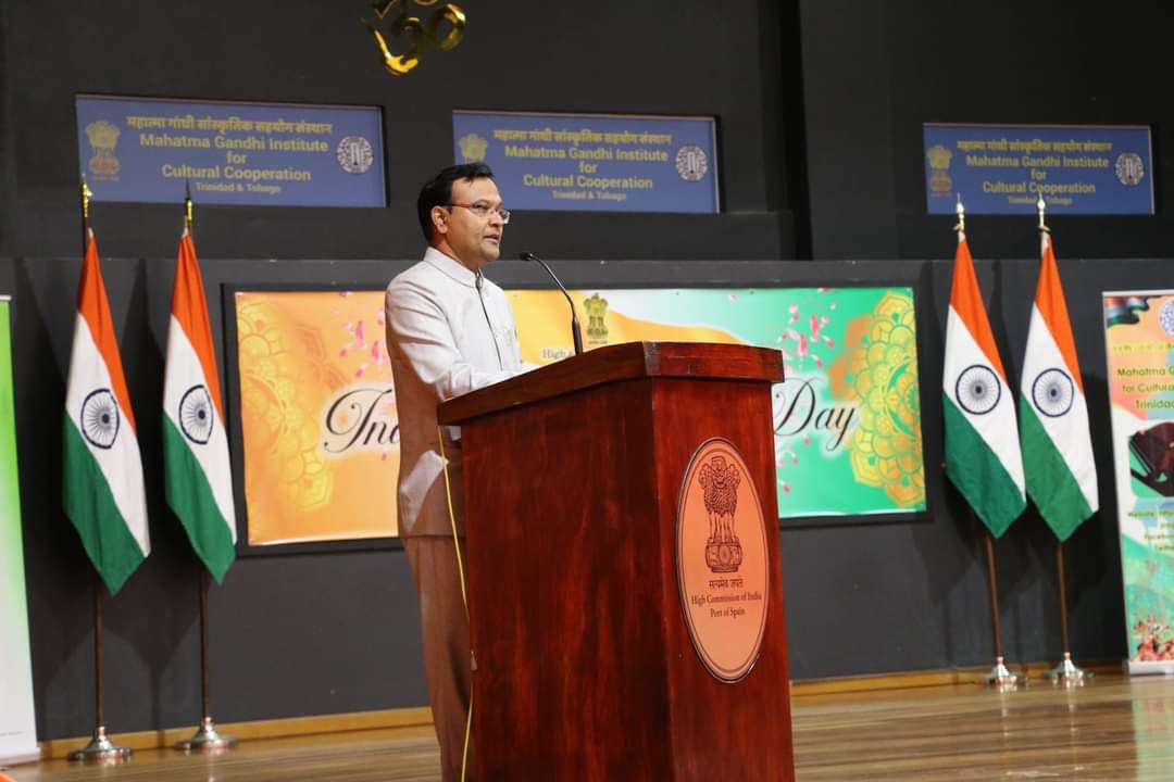 The 78th Independence Day of India celebration at Mahatma Gandhi Institute for Cultural Co-operation on 15 August, 2024.